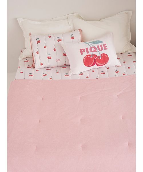 gelato pique Sleep ベッド 寝具 「Sleep」「接触冷感」フルーツ柄
