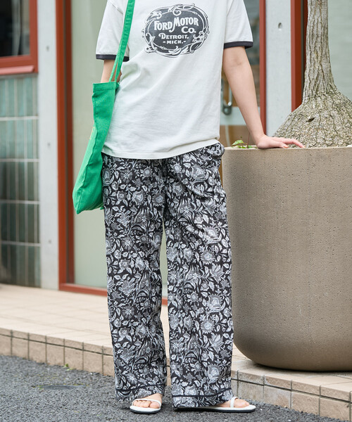 FREAK'S STORE（フリークスストア） パンツ 限定展開 インド 花柄