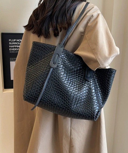 トートバッグ 編み込みトートバッグ レディース : ZOZOTOWN Yahoo!店