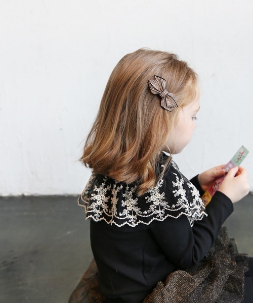 「Rora」 「KIDS」長袖カットソー 110 ブラック キッズ_画像9