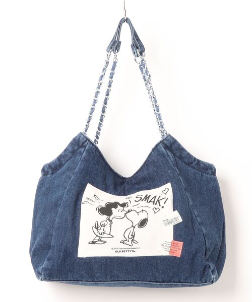 SNOOPY×OLD BETTY'S ショルダーバッグ バッグ スヌーピー「SNOOPY