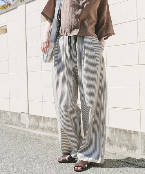 ITEMS URBANRESEARCH（アイテムズ アーバンリサーチ） ワイドパンツ