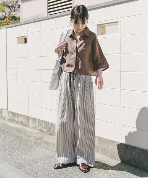 ITEMS URBANRESEARCH（アイテムズ アーバンリサーチ） ワイドパンツ