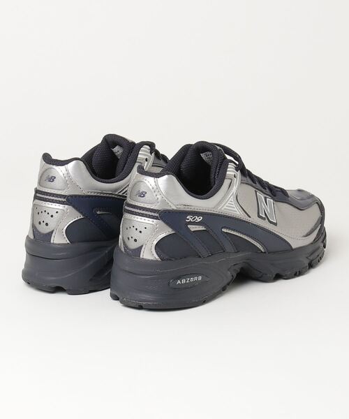 「New Balance」 ローカットスニーカー 27.0cm ホワイト×ブラック レディース_画像2