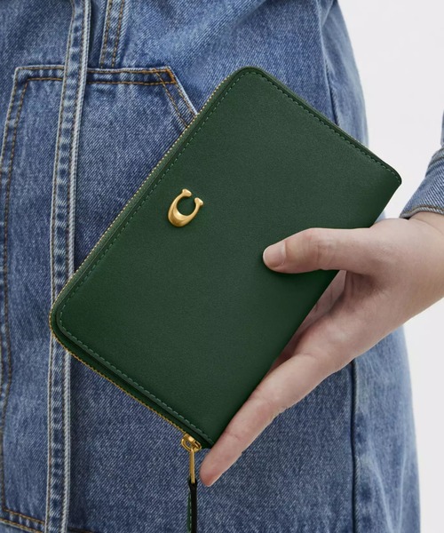 COACH（コーチ） 財布 ONE グリーン系その他 レディース : ZOZOTOWN