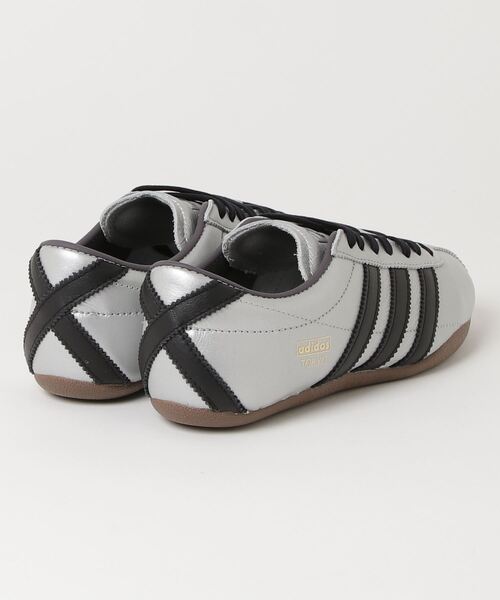 「adidas」 ローカットスニーカー 26.5cm シルバー レディース_画像2