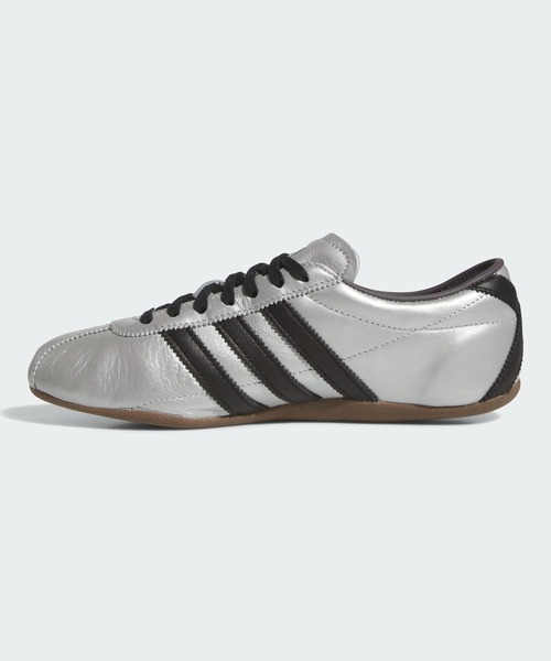 「adidas」 ローカットスニーカー 26.5cm シルバー レディース_画像6