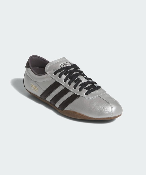 「adidas」 ローカットスニーカー 26.5cm シルバー レディース_画像7