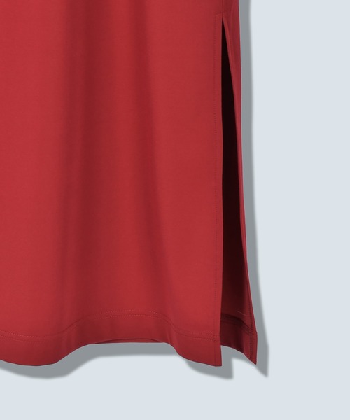 OMMO（オーエムエムオー） ワンピース 半袖 LINE SLIT TUCK H/S OP