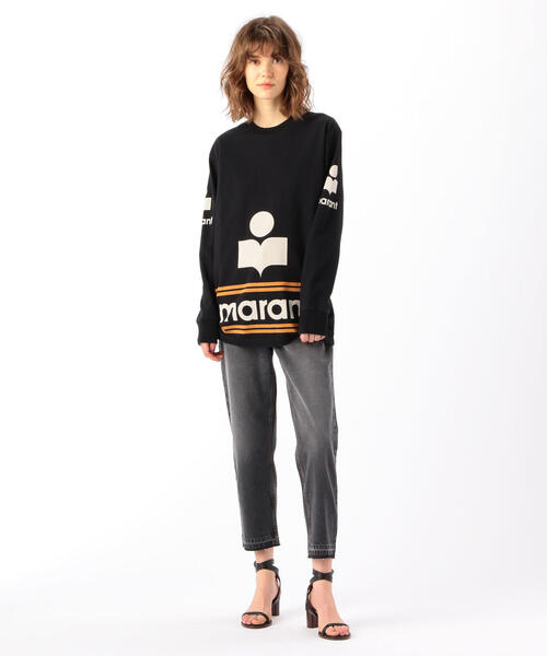 「ISABEL MARANT」 長袖Tシャツ M ホワイト メンズ_画像8