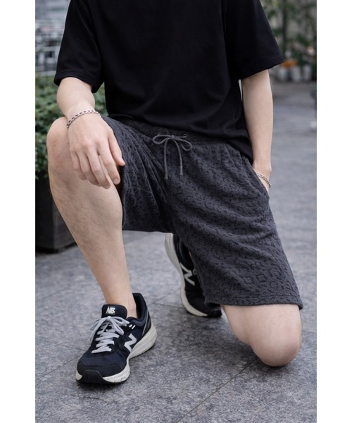 CERCA パンツ 「Bls」 「ZM」「Bling Leads」レオパード柄 パイル