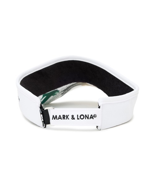 「MARK & LONA」 サンバイザー FREE ホワイト メンズ_画像5