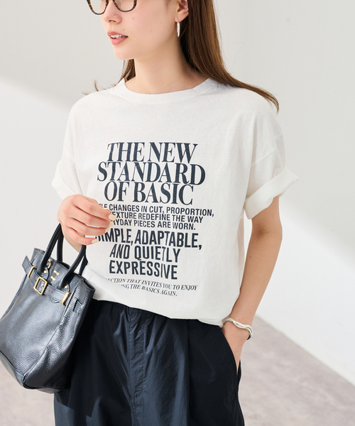 FRAMeWORK（フレームワーク） tシャツ 半袖 NEW STANDARD TEE
