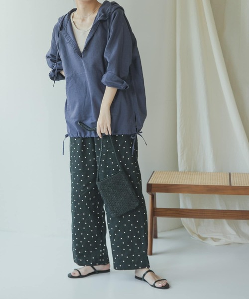 「URBAN RESEARCH DOORS」 イージーパンツ MEDIUM ベージュ レディース_画像5