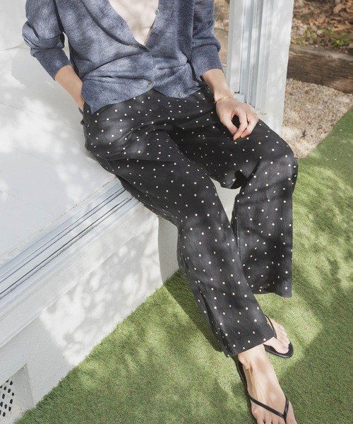 「URBAN RESEARCH DOORS」 イージーパンツ MEDIUM ベージュ レディース_画像10