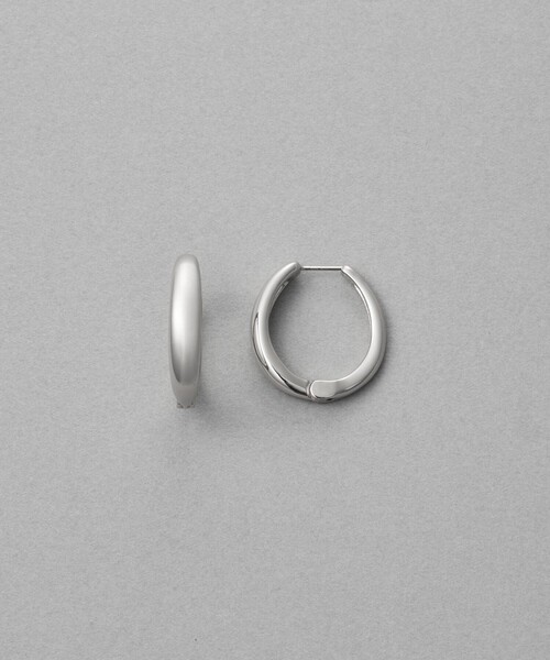 COCOSHNIK（ココシュニック） ピアス K10カット丸線 フープピアス（大
