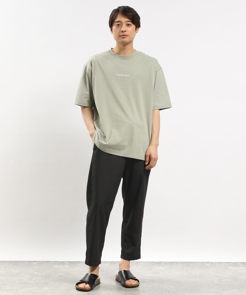 「GLOBAL WORK Smile Seed Store」 イージーパンツ LARGE ブラック メンズ_画像7