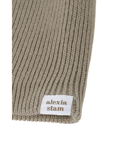 ALEXIA STAM（アリシアスタン） 帽子 ハット レディース Knit Beanie