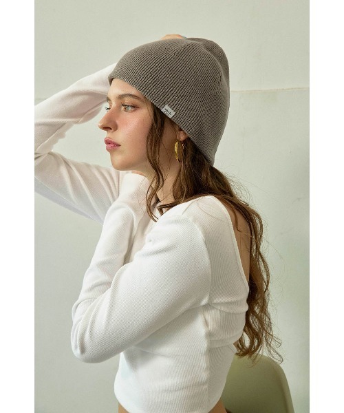 ALEXIA STAM（アリシアスタン） 帽子 ハット レディース Knit Beanie