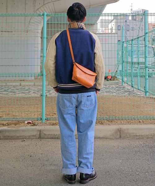 8 ショルダーバッグ レザー 本革 メッセンジャーバッグ 栃木レザー