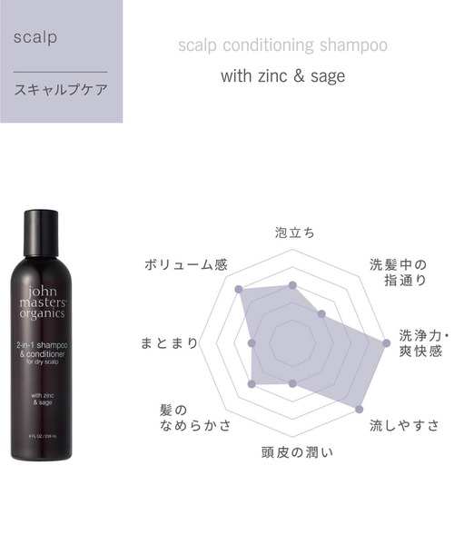 john masters organics（ジョンマスターオーガニック） シャンプー