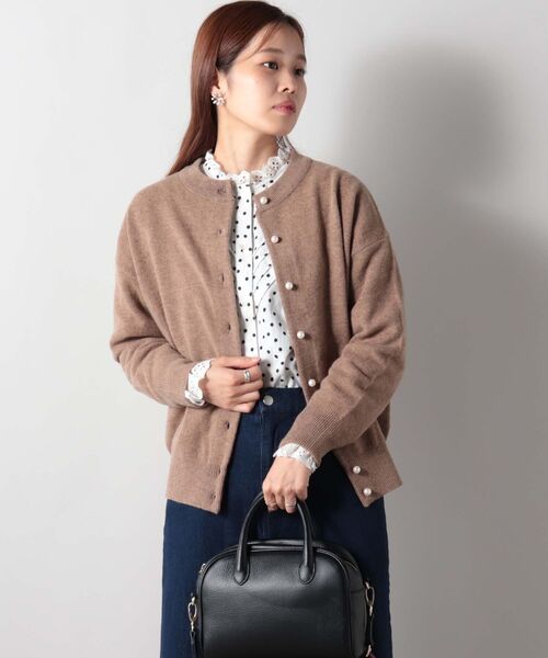 美品⭐️バーバリーズ　カーディガン　金ボタン　ホースロゴ　ノバチェック　カシミヤ混 burberry/バーバリー通販 | チェック ウールカシミア カーディガン