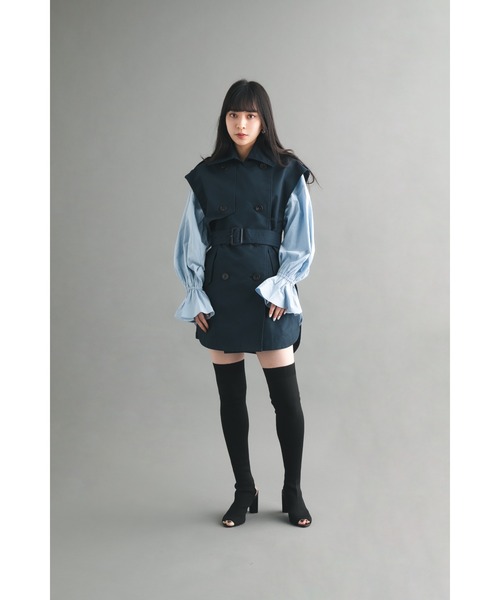 SLY スラックス パンツ H/W STRETCHY SHORT PT ハイウェスト