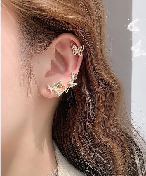 最終値下げ！！花デザイン ピアス(両耳用) 凛 RIN キャッチ ボディピアス 16G 18G 和風 富士山 桜 さくら