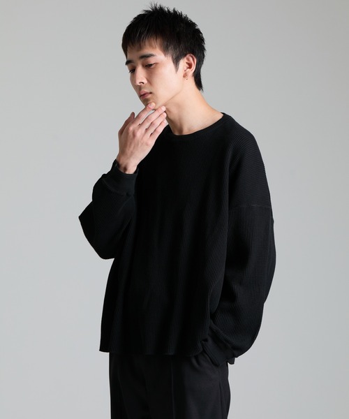 【美品】maison Dolce. フォルムTシャツ 黒 中古・古着通販】maison de Dolce. (メゾンドドルチェ) アシンメトリー