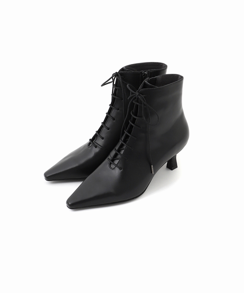 LE TALON（ル タロン） ブーツ 5.5cmレースアップショートブーツ