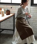 エプロン 「こぽこぽ珈琲」気分の、贅沢時間なエプロンの詳細画像3
