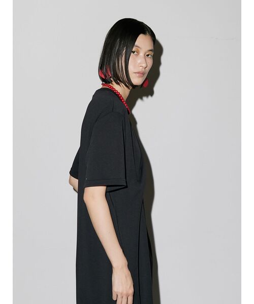 UN3D. ワンピース タックテントワンピース レディース