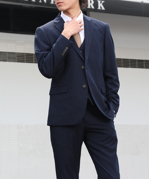 美品✨ 23区 スーツ ストライプ ビジネススーツ セットアップ 36 Cloudstyle セットアップ 「Cloudstyle」ストライプ スーツ