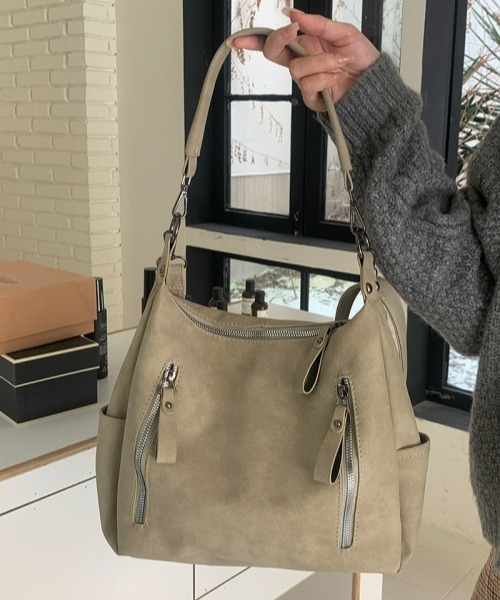 gossip!ロサンゼルス トートバッグ ヴィンテージ風 大容量 2WAY