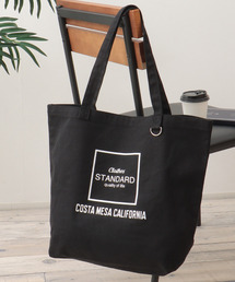 ブラックキャンバスエコバッグiixd ikka（イッカ） トートバッグ シンプルECOトートバッグ メンズ