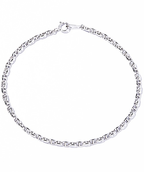 ブレスレット 「les bonbon」sally chain bracelet WG　サリーチェーン　ブレスレット　ホワイトゴールド レディースの画像