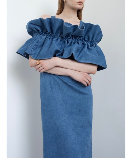 Katrin TOKYO ワンピース frill denim onepiece : ZOZOTOWN Yahoo!店