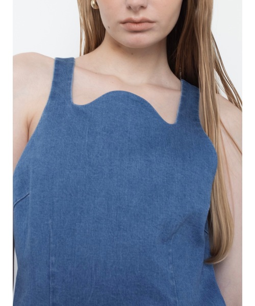 Katrin TOKYO ワンピース frill denim onepiece : ZOZOTOWN Yahoo!店