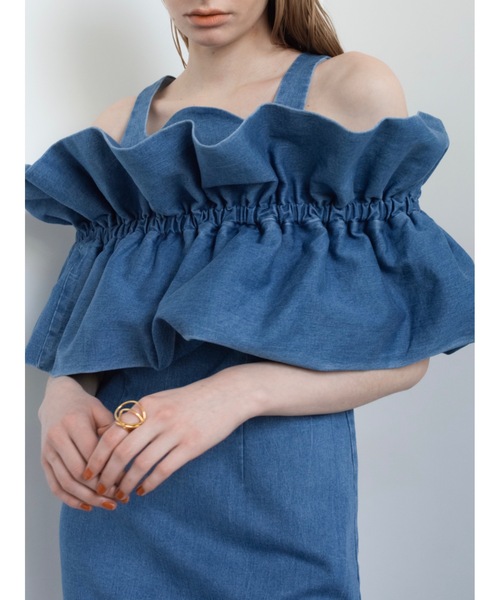 Katrin TOKYO ワンピース frill denim onepiece : ZOZOTOWN Yahoo!店