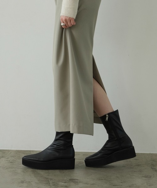 CLANE（クラネ） ブーツ VOLUME SOLE BOOTS レディース : ZOZOTOWN