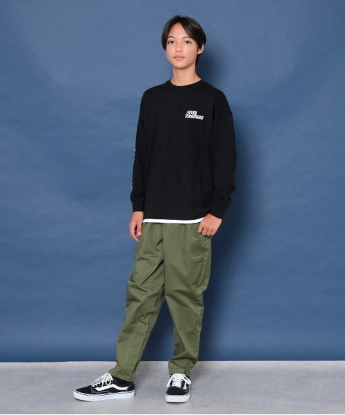 おやそそ GLAZOS パンツ 「大人向けサイズあり」ストレッチツイル