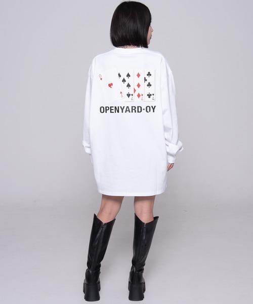 OY tシャツ 「OY/オーワイ」 TRUMP CARD LONG SLEEVE/トランプ