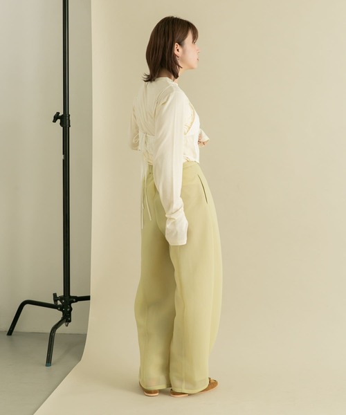 KBF（ケービーエフ） パンツ シアーダンボールパンツ レディース