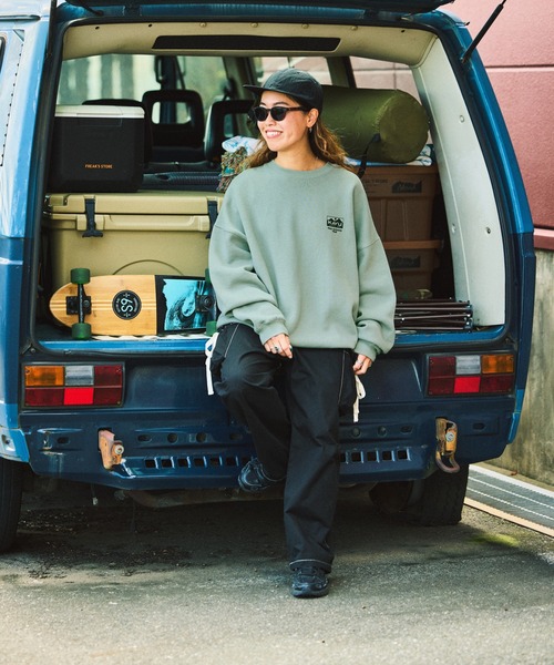 CFT. 新品スウェット＆1度着用くしゅモック2点セット FREAK'S STORE トレーナー スウェット 限定展開 KAVU×FREAK'S