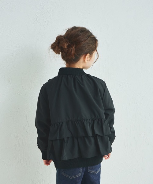 pairmanon（ペアマノン） ブルゾン アウター バックフリル MA-1