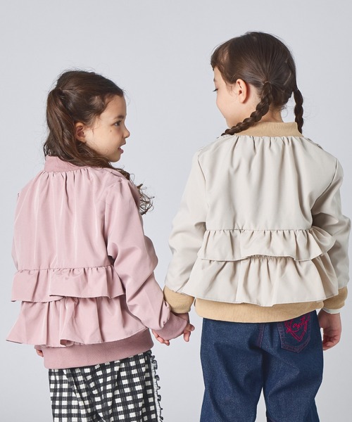 2点・ティアードフリルＭＡ－１ブルゾン ティーアードフリルMA－1ブルゾン | インタープラネット