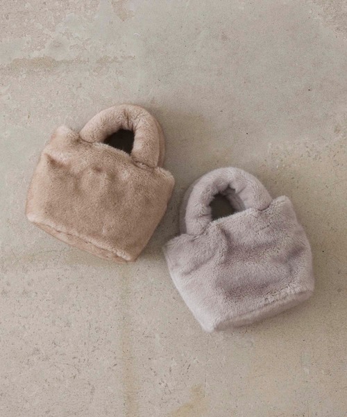ショルダーバッグ バッグ Fakefur  mini 2way bag/フェイクファー ミニ 2wayバッグ レディース | EFOLE | 12