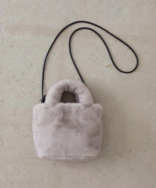 ショルダーバッグ バッグ Fakefur  mini 2way bag/フェイクファー ミニ 2wayバッグ レディース | EFOLE | 05