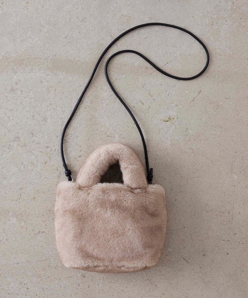 ショルダーバッグ バッグ Fakefur  mini 2way bag/フェイクファー ミニ 2wayバッグ レディース | EFOLE | 06
