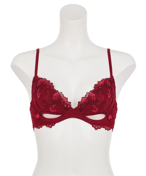 RAVIJOURブラジャー4枚セット RAVIJOUR ブラジャー ショーツセット フリフリハート ブラ・T